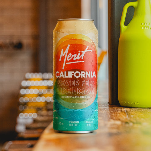 California Never Felt Like Home East Coast IPA w. West Coast Citrus